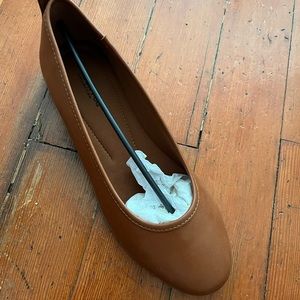 Brown Comfy Flats